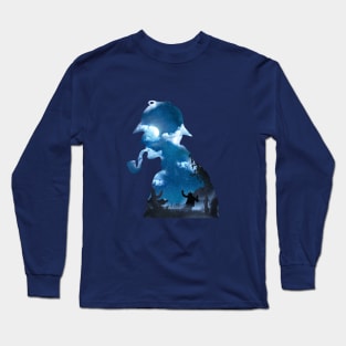 The Terrible Hound on the Moorland Long Sleeve T-Shirt